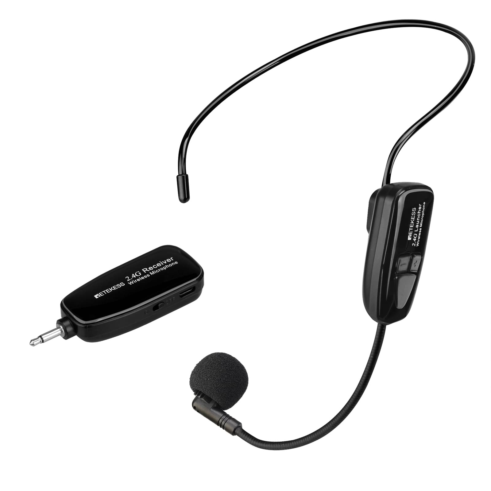 Retekess T130S T131S Sistema di Radioguida Whisper Group per Tour, Visite Alle Fabbriche, Chiese, Scuole, Interpretariato con Scatola di Ricarica a 64 Slot