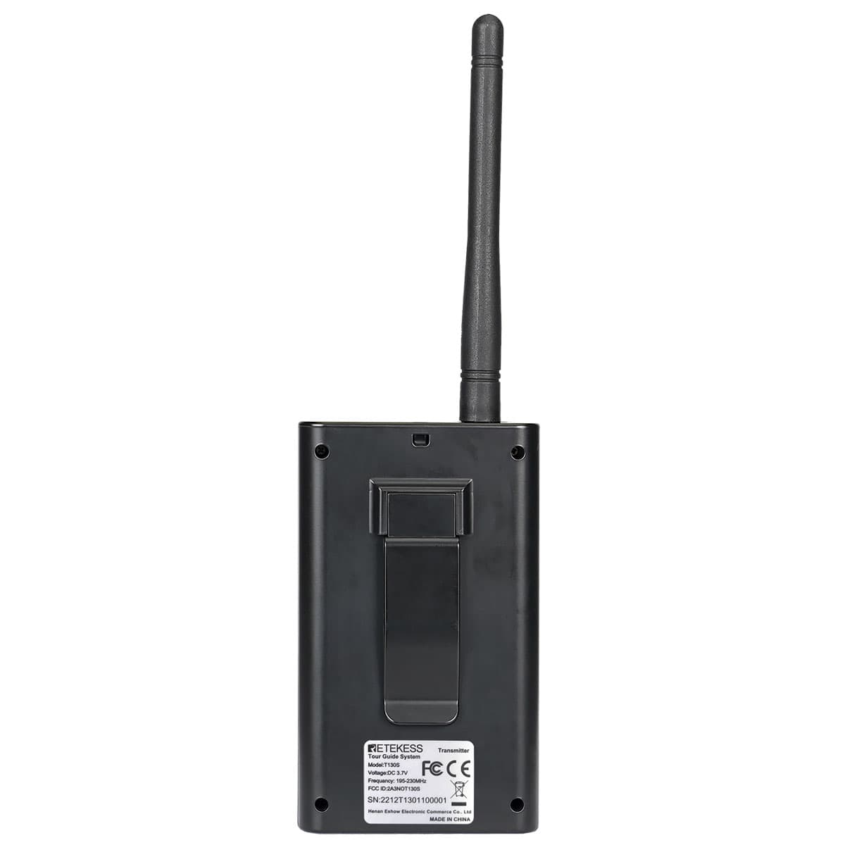 Retekess T130S T131S Sistema di Radioguida Whisper Group per Tour, Visite Alle Fabbriche, Chiese, Scuole, Interpretariato con Scatola di Ricarica a 64 Slot