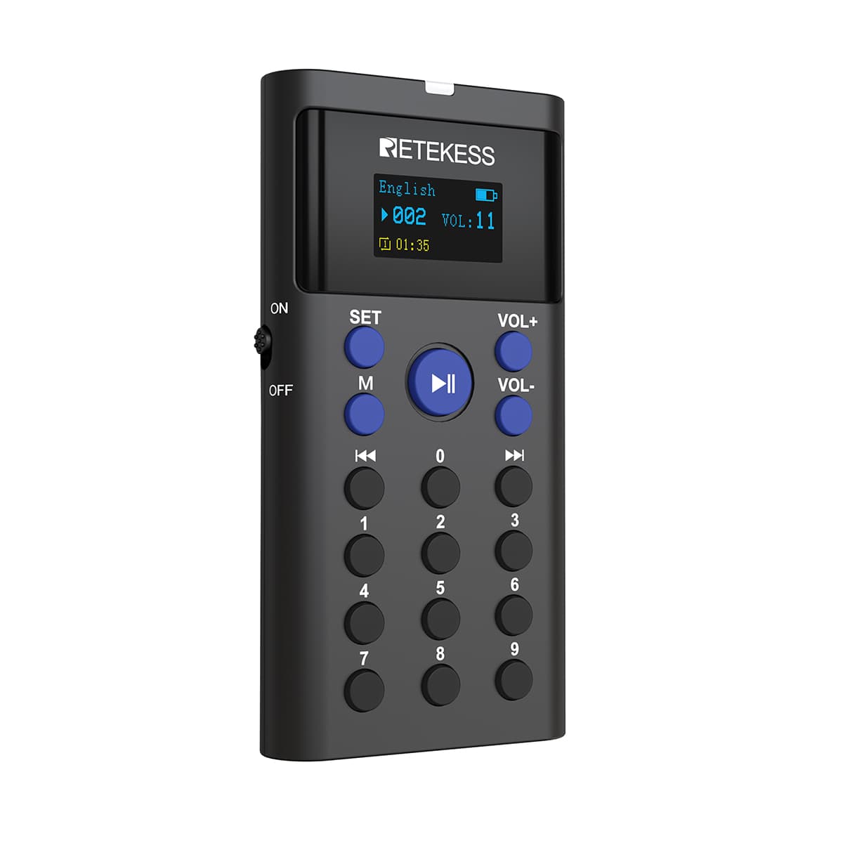 Retekess TT128 Dispositivi Audio per Tour Museali con Custodia di Ricarica a 28 Porte per Musei, Siti del Patrimonio Culturale, Sale Espositive, Attrazioni Turistiche