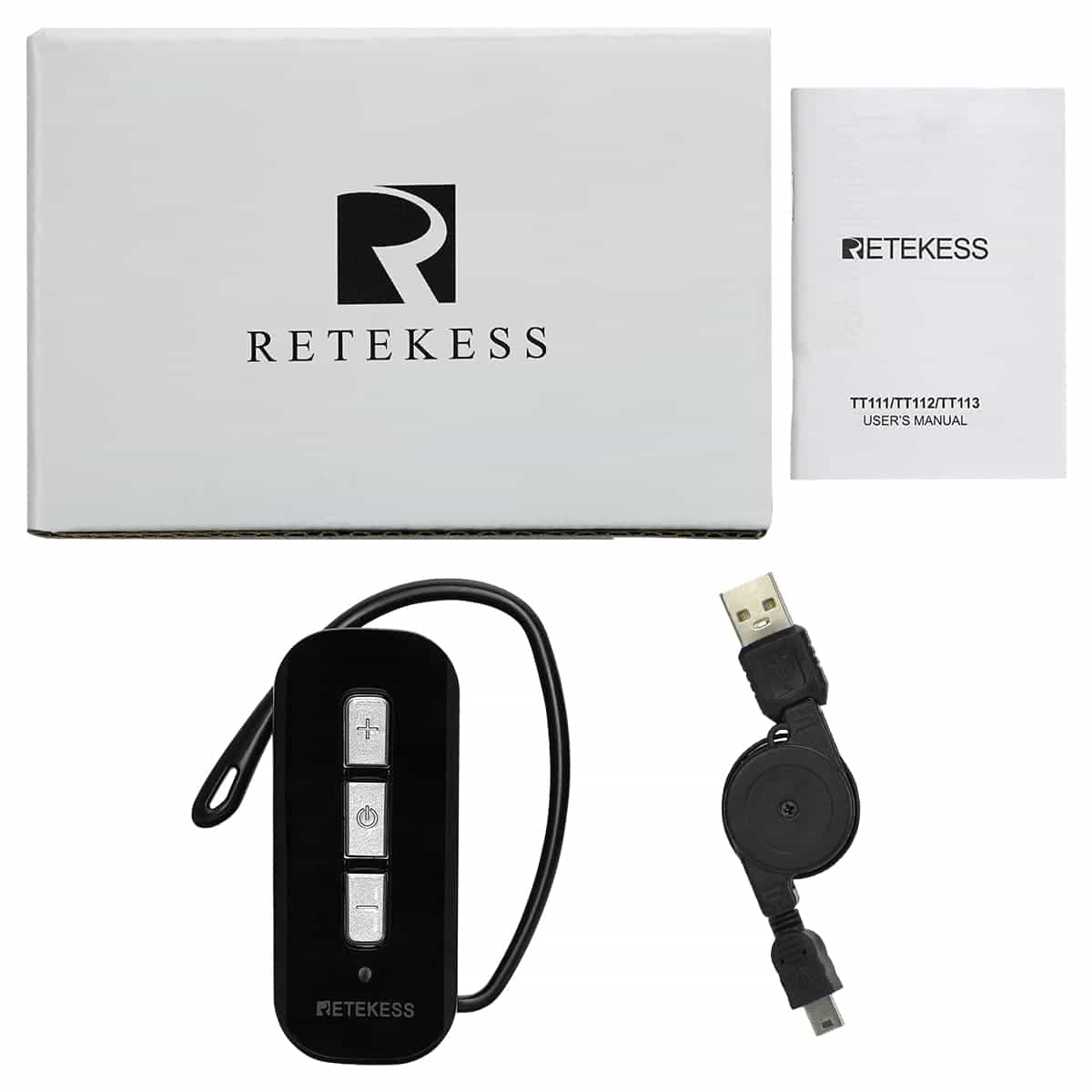 Retekess TT112 TT111 Sistema Audio da Viaggio Wireless per Visite Guidate