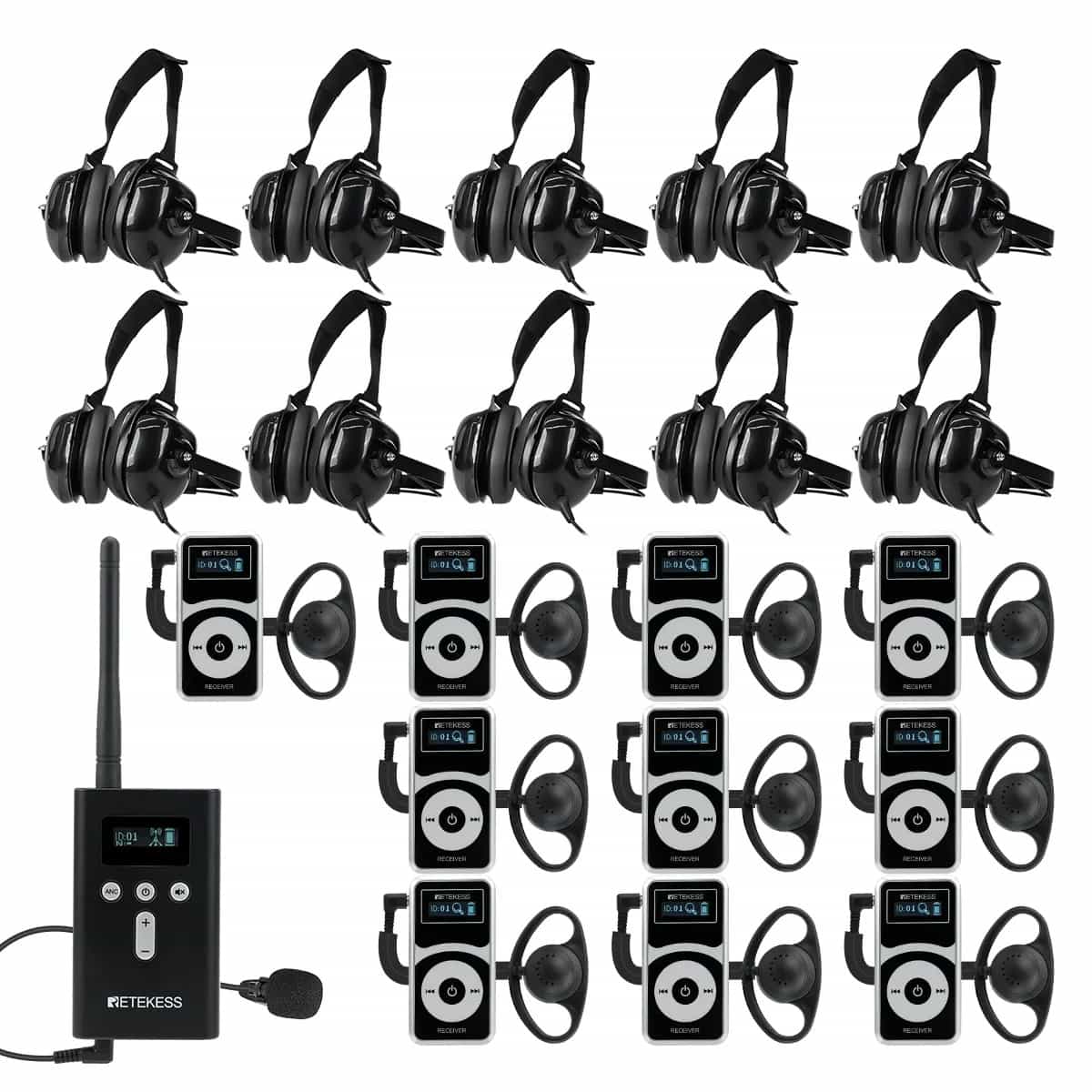 T130P TT034 Wireless Sistema di Guida Turistica Presentazione di Fabbrica Sulle Soluzioni per la Riduzione del Rumore